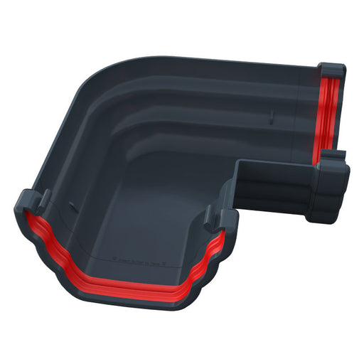 Anthracite Grey Freefoam Ogee 90° Gutter Angle