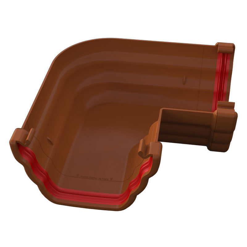 Caramel Freefoam Ogee 90° Gutter Angle