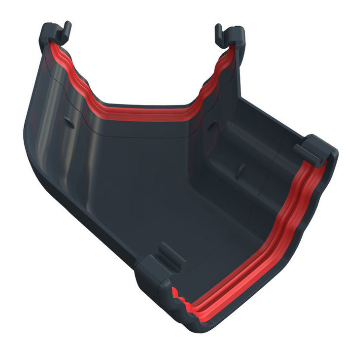 Anthracite Grey Freefoam Ogee 135° Gutter Angle