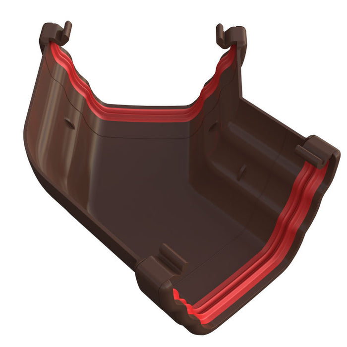 Brown Freefoam Ogee 135° Gutter Angle