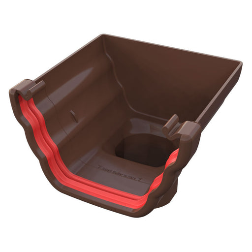 Brown Freefoam Ogee Stop End Running Outlet