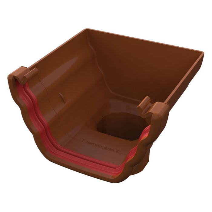 Caramel Freefoam Ogee Stop End Running Outlet