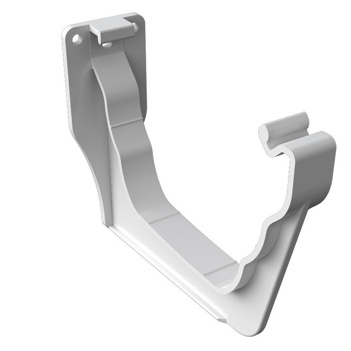 White Freefoam Ogee Fascia Bracket