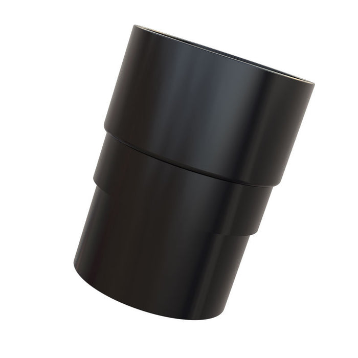 Black Freefoam Round Downpipe Socket