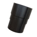 Black Freefoam Round Downpipe Socket