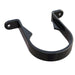 Black Freefoam Round Downpipe Clip