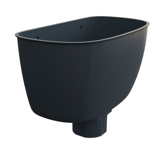 Anthracite Grey Freefoam Round Hopper