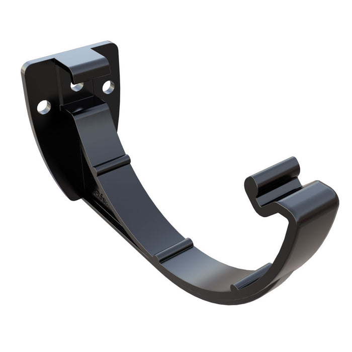 Black Freefoam Round Gutter Fascia Bracket