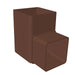 Brown Freefoam Square 90° Offset Down Pipe Bend