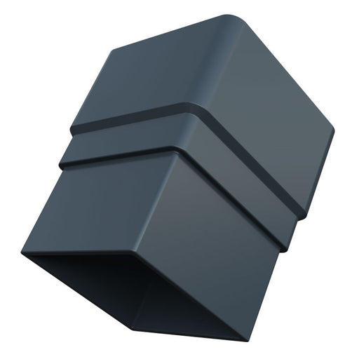 Anthracite Grey Freefoam Square Downpipe Socket
