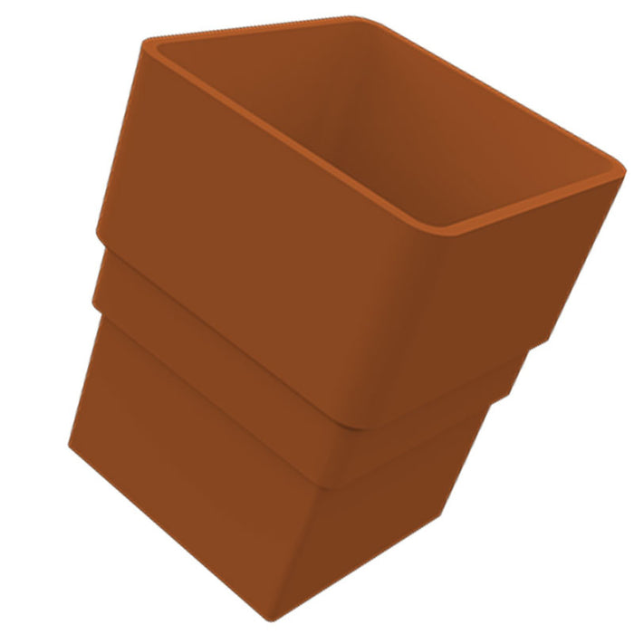 Caramel Freefoam Square Downpipe Socket