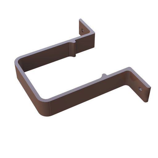 Brown Freefoam Square Downpipe Clip
