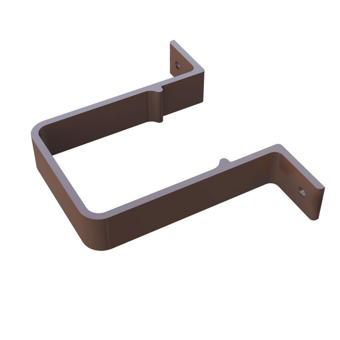 Brown Freefoam Square Downpipe Clip