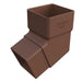 Brown Freefoam Square 112° Offset Down Pipe Bend