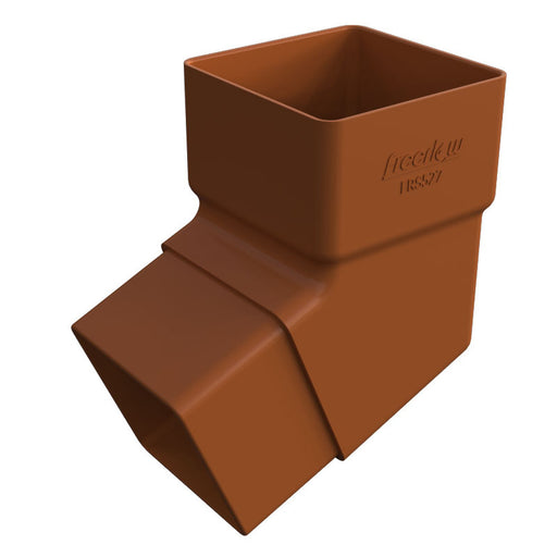 Caramel Freefoam Square 112° Offset Down Pipe Bend