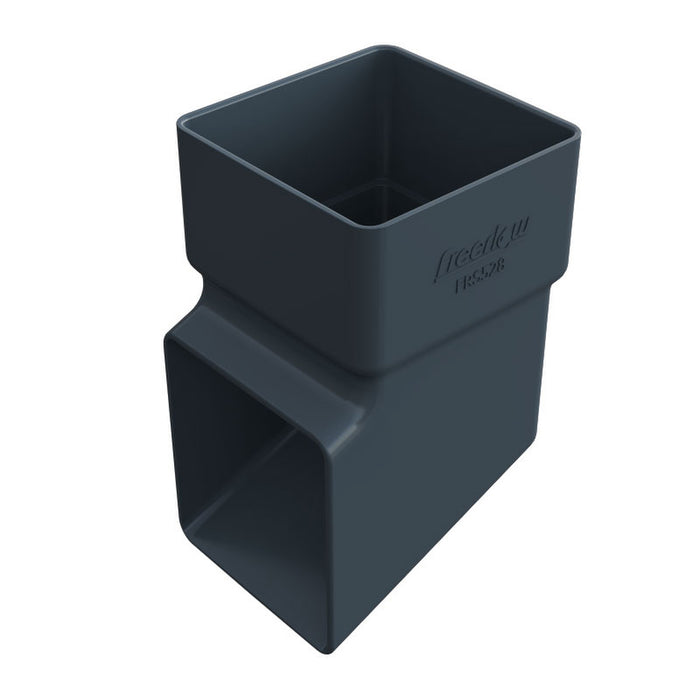 Anthracite Grey Freefoam Square Gutter Shoe