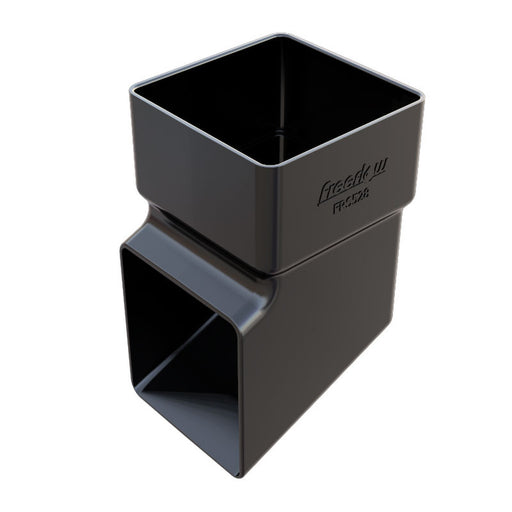 Black Freefoam Square Gutter Shoe