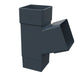 Anthracite Grey Freefoam Square 112° Down Pipe Branch