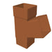 Caramel Freefoam Square 112° Down Pipe Branch