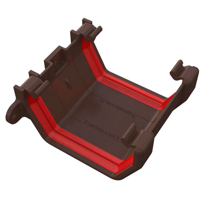 Brown Freefoam Square Union Bracket