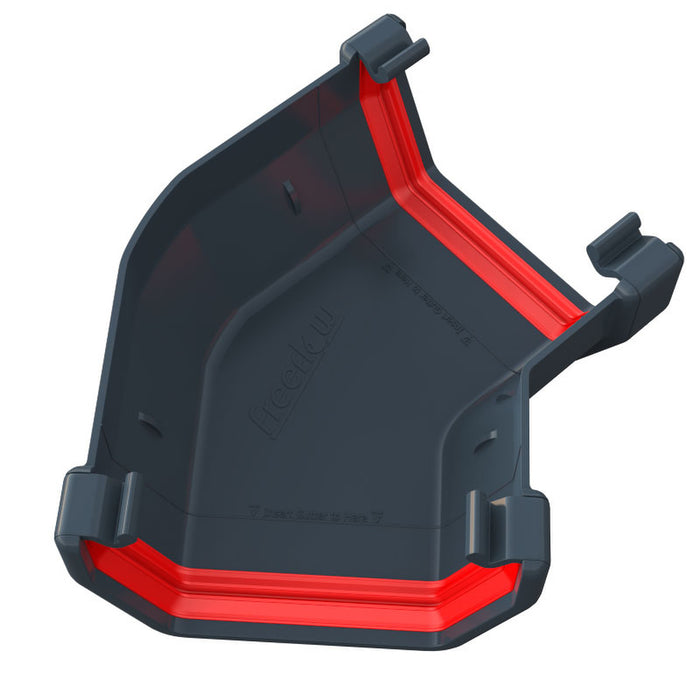 Anthracite Grey Freefoam Square 135° Gutter Angle