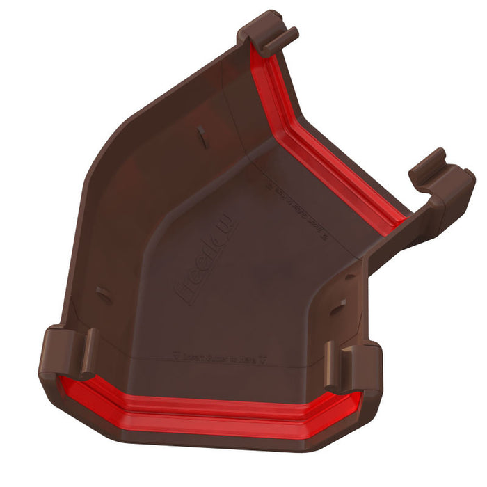 Brown Freefoam Square 135° Gutter Angle
