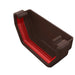 Brown Freefoam Square Gutter External Stop End