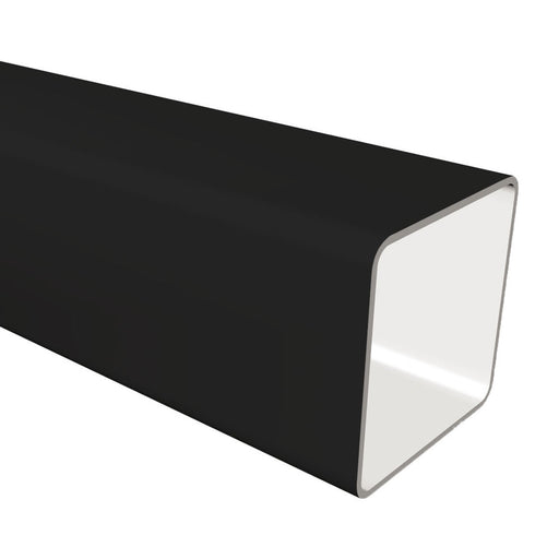 Black Freefoam Square Downpipe (5.5m length)