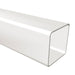 White Freefoam Square Downpipe (4m length)