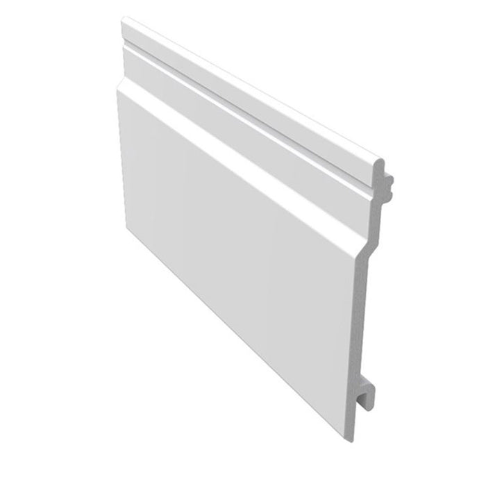White Freefoam Shiplap Open V Cladding