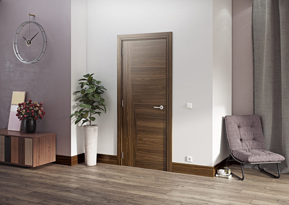 Deanta Cadiz Prefinished Walnut Door