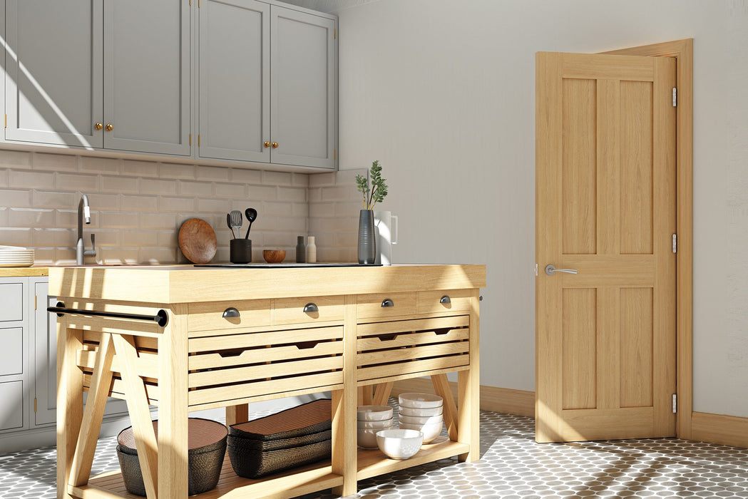 Deanta Eton Unfinished Oak Door