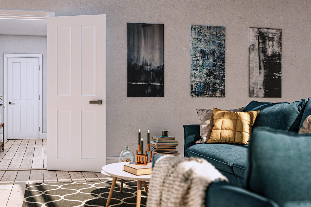 Deanta Eton White Primed Door