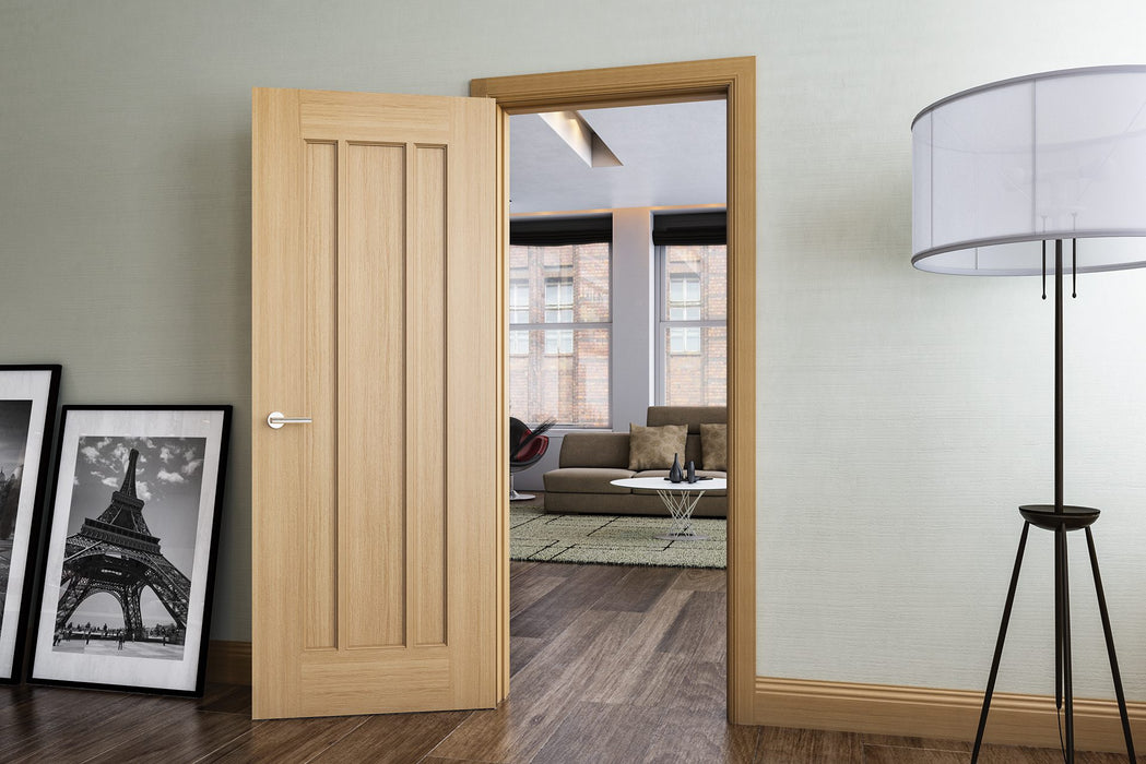Deanta Norwich Unfinished Oak Door