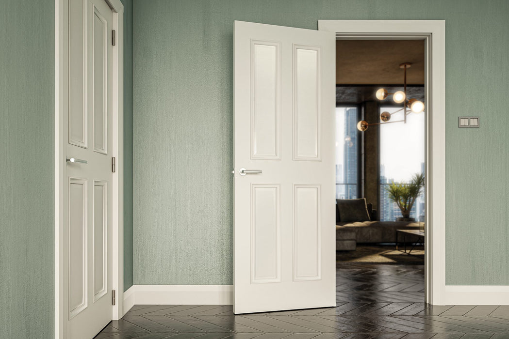 Deanta Rochester White Primed Door