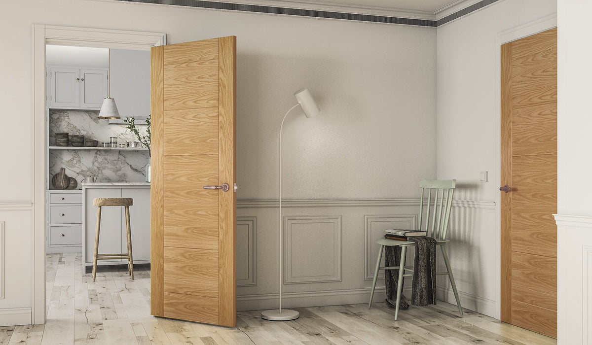 Deanta Seville Prefinished Oak Door