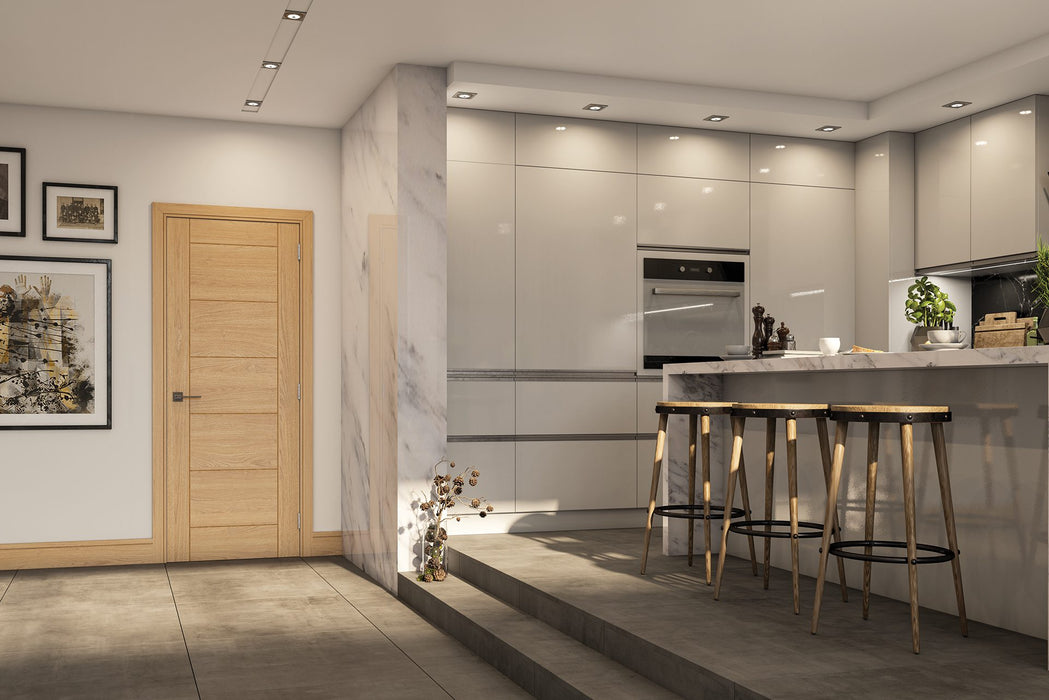 Deanta Seville Prefinished Oak Door