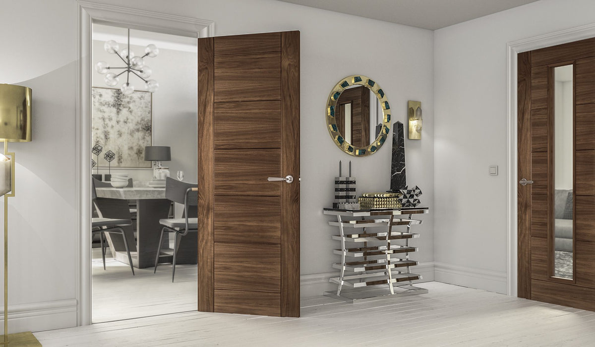 Deanta Seville Prefinished Walnut Door