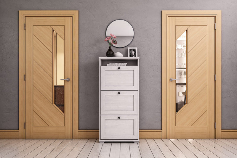 Deanta Torino Prefinished Oak Glazed Door