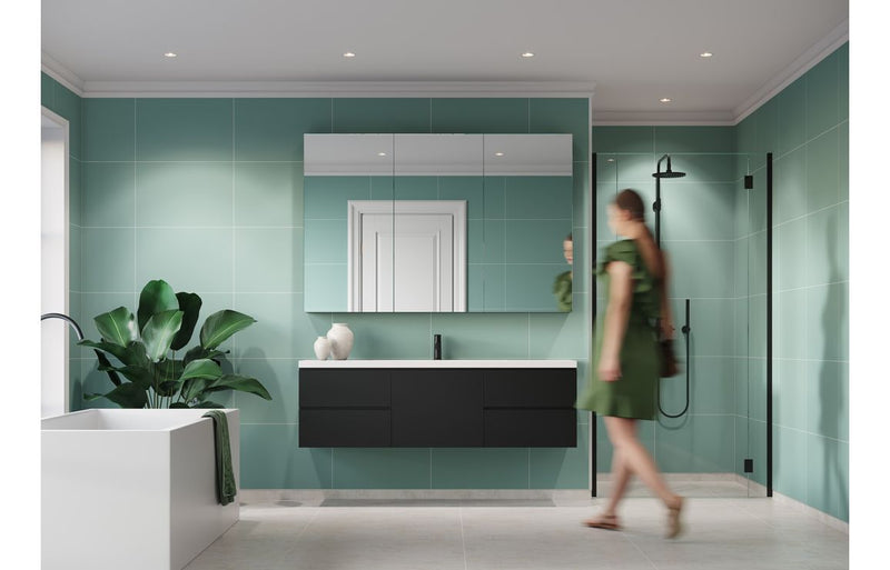Fibo Contemporary - Aqua Mint (Tile Effect)