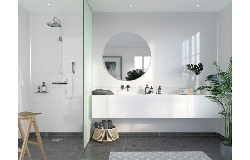 Fibo Contemporary - Athen White (Tile Effect)