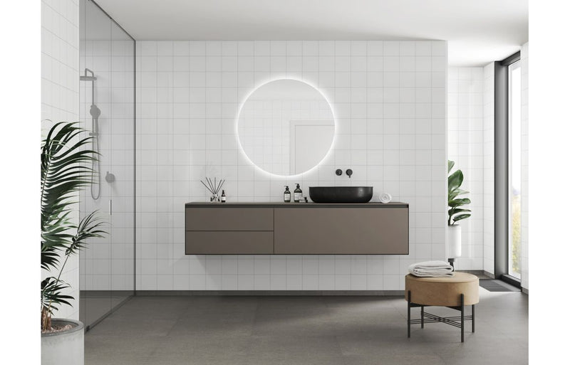 Fibo Contemporary -  Denver White  (Tile Effect)