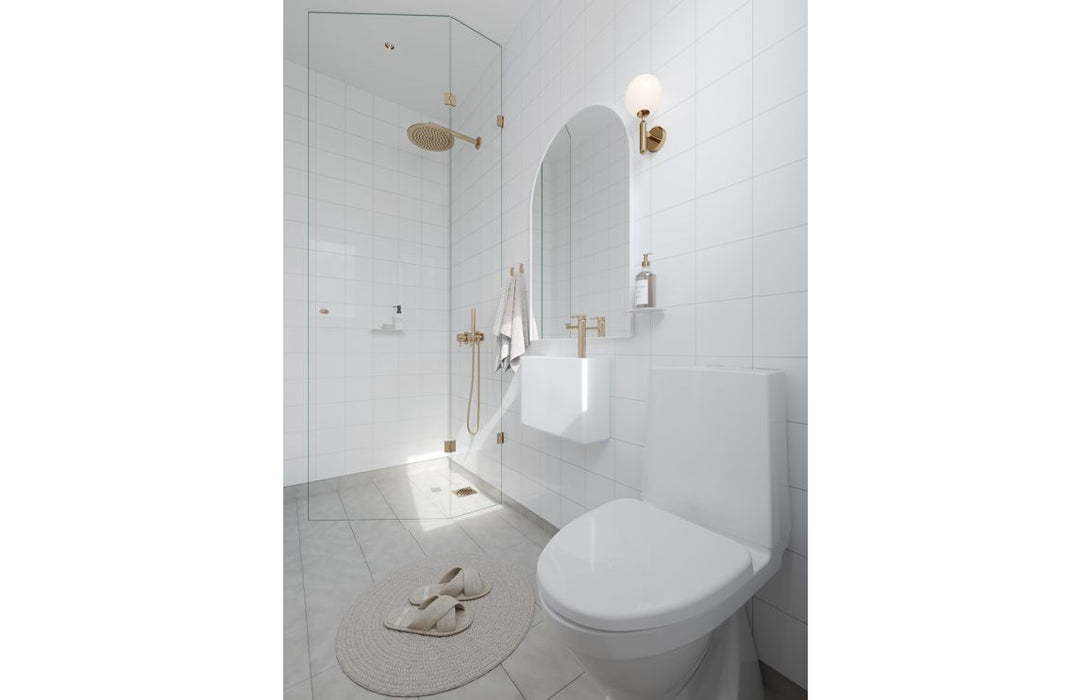 Fibo Contemporary -  Denver White  (Tile Effect)