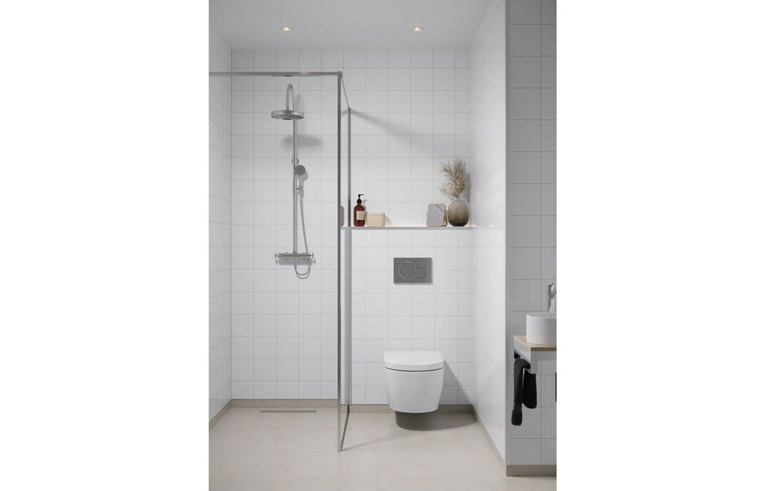 Fibo Contemporary -  Denver White  (Tile Effect)