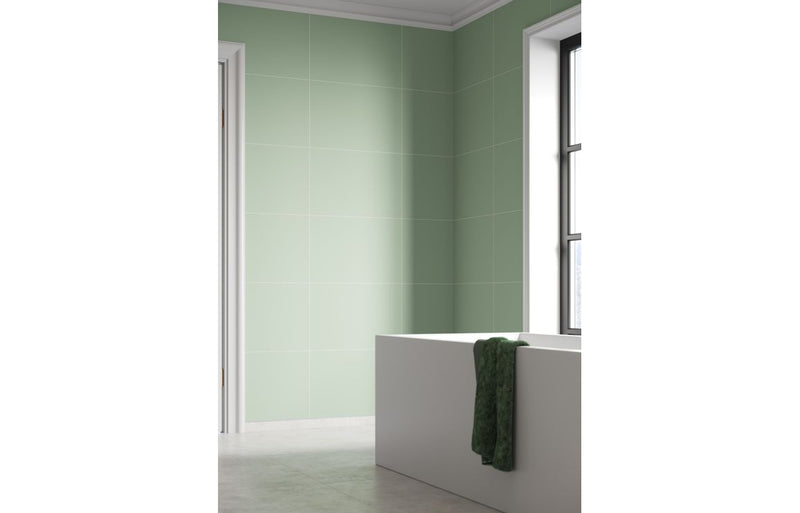Fibo Contemporary - Light Green (Tile Effect)
