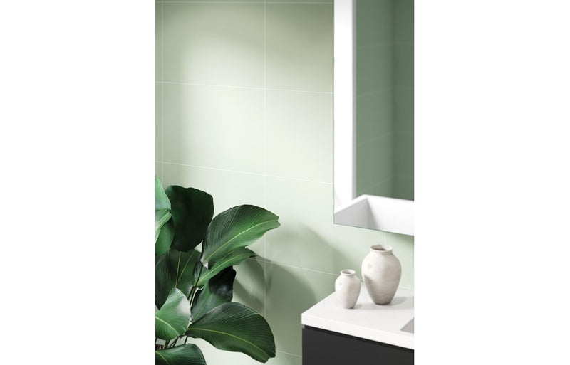Fibo Contemporary - Light Green (Tile Effect)