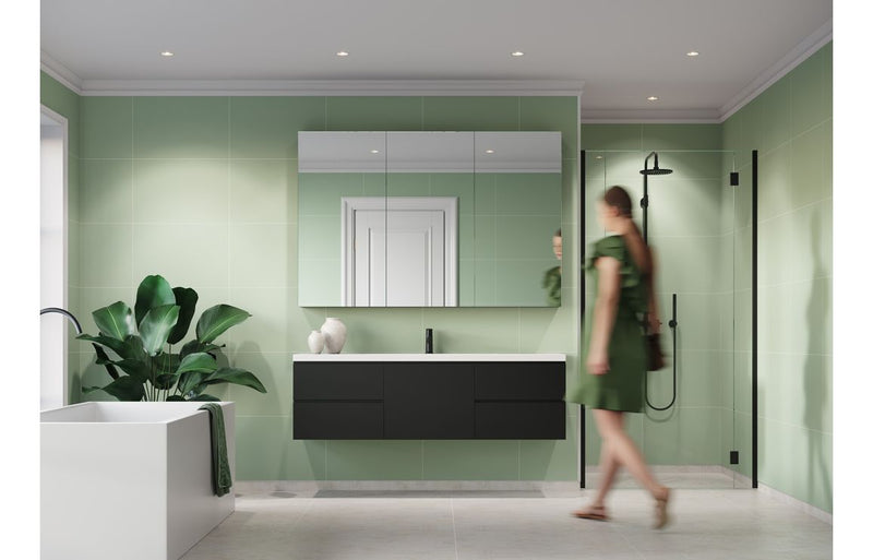 Fibo Contemporary - Light Green (Tile Effect)
