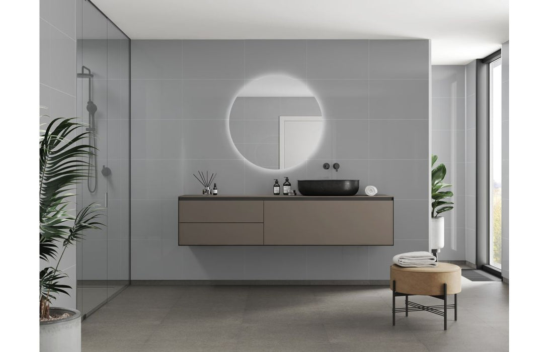Fibo Contemporary - Medium Grey (Tile Effect)