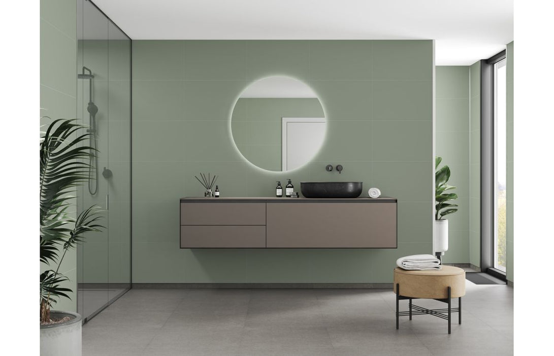 Fibo Contemporary - Olive Green (Tile Effect)