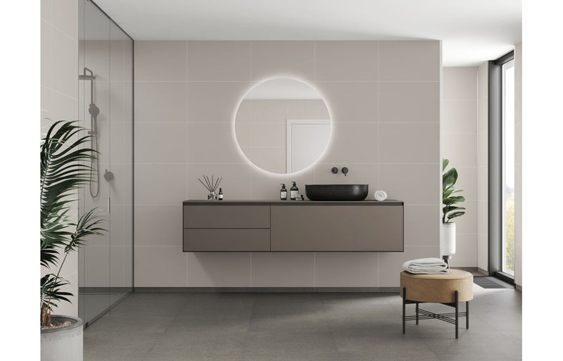 Fibo Contemporary - Warm Grey (Tile Effect)